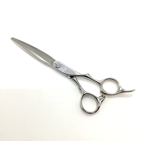 【ハヤシシザーズ ハヤシシザーHAYASHI SCISSORS】HYS-ME-AT-6.2 シザー オフセット 理容 美容ハサミ 美容師 理容師 右利き 6.2インチ 中古 sc1979