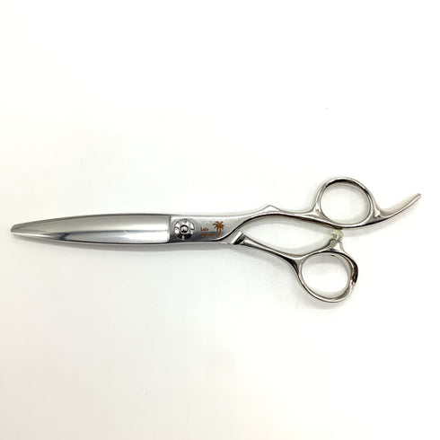 【Lulu scissors】Lulu-D58FDドライカット シザー オフセット 理容 美容ハサミ 美容師 理容師 右利き 5.8インチ 中古 sc1993