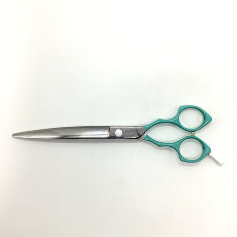 【ビアーズBEARDS】LOLO-7.5Nパワフルホワイトミントカーブ トリミングシザー メガネ 右利き トリマー ペット 7.5インチ 中古 sc1994