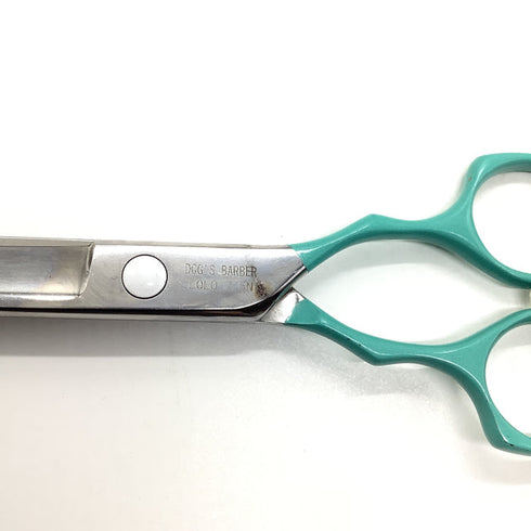 【ビアーズBEARDS】LOLO-7.5Nパワフルホワイトミントカーブ トリミングシザー メガネ 右利き トリマー ペット 7.5インチ 中古 sc1994