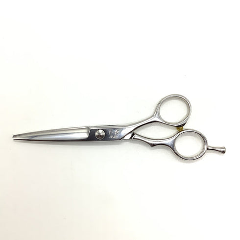 【ヒカリシザーズHIKARI光シザーHIKARI SCISSORS】E-5 シザー オフセット 理容 美容ハサミ 美容師 理容師 右利き 5.7インチ 中古 sc1995