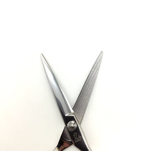 【ヒカリシザーズHIKARI光シザーHIKARI SCISSORS】E-5 シザー オフセット 理容 美容ハサミ 美容師 理容師 右利き 5.7インチ 中古 sc1995