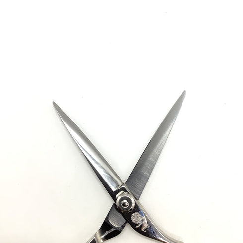 【ロイヤルマスターROYAL MASTER】EXCELLENT MF60 シザー メガネ 理容 美容ハサミ 美容師 理容師 右利き 6インチ 中古 sc2002
