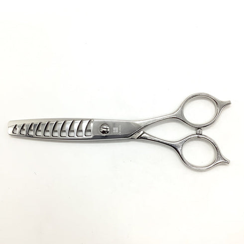 【オオカワプロシザーズ オオカワプロシザーOKAWA PRO SCISSORS】HC1010 メガネ シザー セニング 美容ハサミ すきばさみ 美容師 理容師 約45~50% 右利き 5.8インチ 中古 sc2005