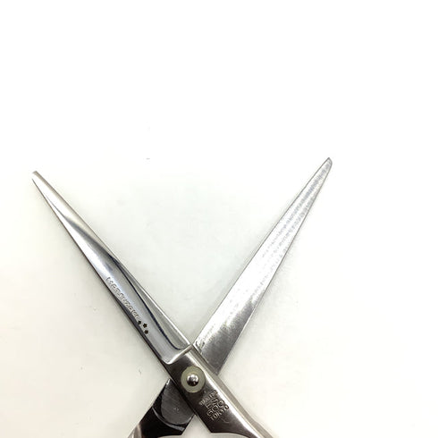【マツザキMatsuzaki】ES600 シザー メガネ 理容 美容ハサミ 美容師 理容師 右利き 6インチ 中古 sc2015
