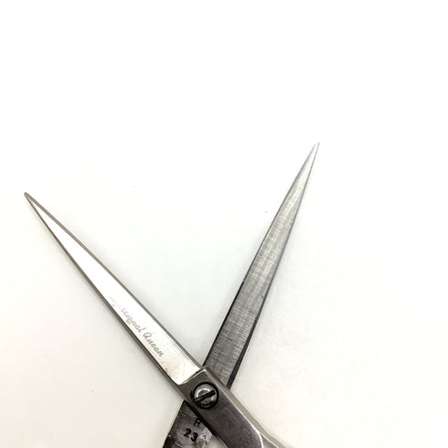 【TENYO天洋】QUEEN TENYO シザー オフセット 理容 美容ハサミ 美容師 理容師 右利き 6.5インチ 中古 sc2019