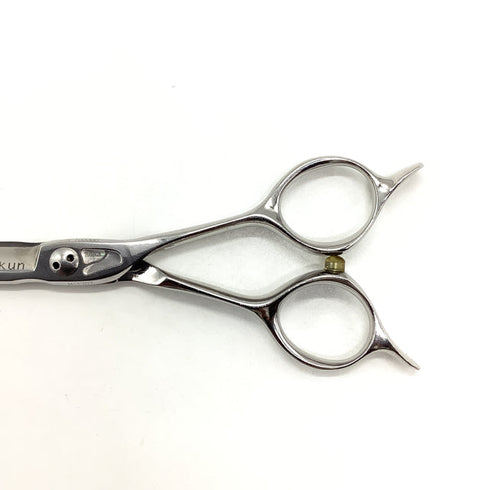 【トギノンTOGINON】RシザーⅡ カーブ シザー メガネ 理容 美容ハサミ 美容師 理容師 右利き 5.5インチ 中古 sc2025