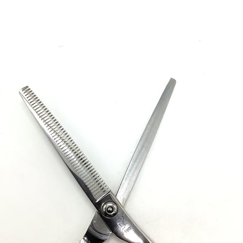 【ケリー ワンクスKERRY】6.7-45SY-40 パワーセニング トリミングシザー 右利き セニング トリマー ペット 6.7インチ 中古 sc2032