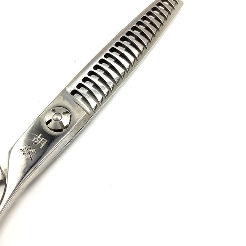 【東京理器 胡蝶】VF-19T トリミングシザー 右利き セニング トリマー ペット 6インチ 中古 sc2033