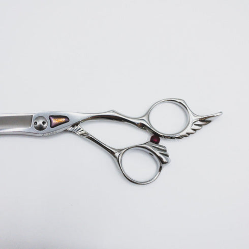 新品同様【トギノンTOGINON】fumaリオ6.0 ブラント スライド シザー 美容ハサミ 美容師 右利き 6インチ 中古 sc204