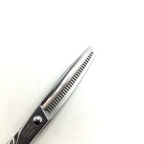 【若菜Wakana】メガネハンドル30目 トリミングシザー 右利き セニング トリマー ペット 6インチ 中古 sc2055