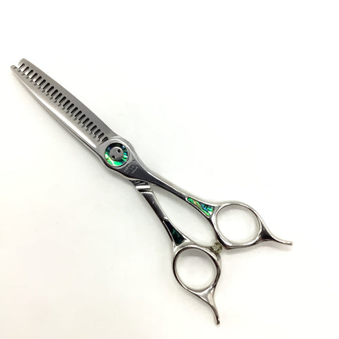 【トギノンTOGINON】PREMIUM TWIN5.8プレミアムクイーン ツイン メガネ シザー セニング 美容ハサミ すきばさみ 美容師 理容師 約40% 右利き 5.8インチ 中古 sc2057