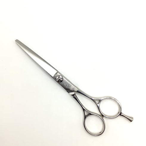 新品未使用【ルクスシザーLUXE】Infinity 58Gダマスカス シザー メガネ 理容 美容ハサミ 美容師 理容師 右利き 5.8インチ 中古 sc2068