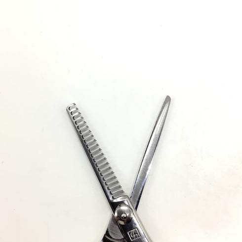 【サクシードSUCCEED】KEEPER Thinning 20 メガネ シザー セニング 美容ハサミ すきばさみ 美容師 理容師 約20% 右利き 5.5インチ 中古 sc2072
