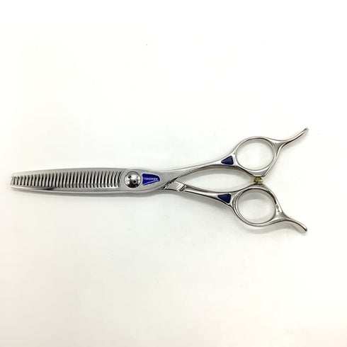【トギノンTOGINON】クイーンサクセス サクセススター 6.0 新型 メガネ シザー セニング 美容ハサミ すきばさみ 美容師 理容師 約20% 右利き 6インチ 中古 sc2074