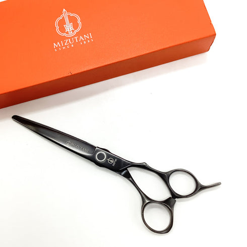 【ミズタニシザーズ ミズタニシザーMIZUTANI SCISSORS】ACRO KL6.6 シザー オフセット 理容 美容ハサミ 美容師 理容師 右利き 6.6インチ 中古 sc2079