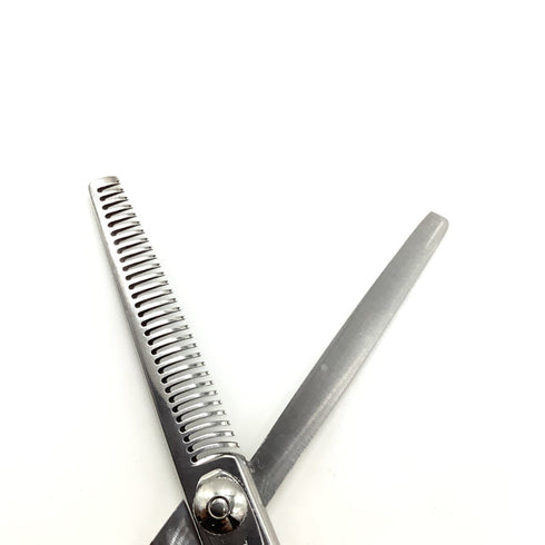 【NSP】 メガネ 30目シザー セニング 美容ハサミ すきばさみ 美容師 理容師 約30~40% 右利き 6インチ 中古 sc2089