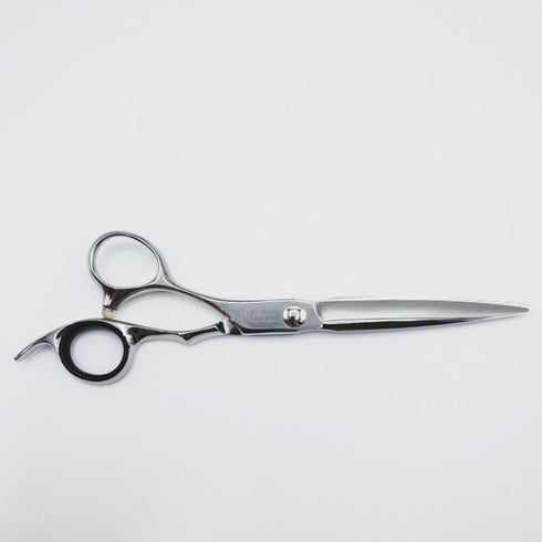 美品【murirミュリール】 leftyシザー オフセット 理容 美容ハサミ 美容師 理容師 左利き 6.5インチ 中古 sc210