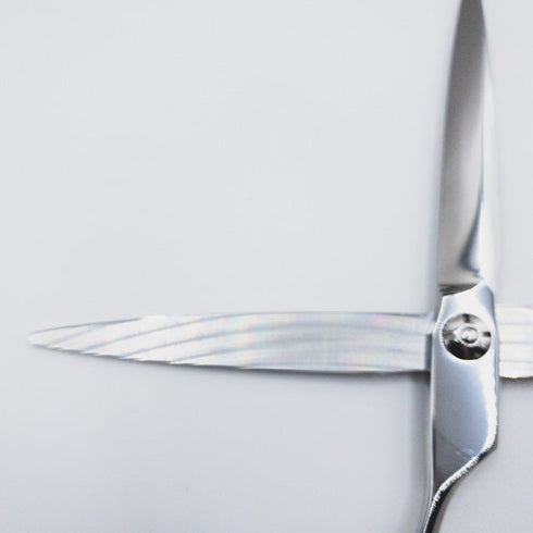 美品【murirミュリール】 leftyシザー オフセット 理容 美容ハサミ 美容師 理容師 左利き 6.5インチ 中古 sc210