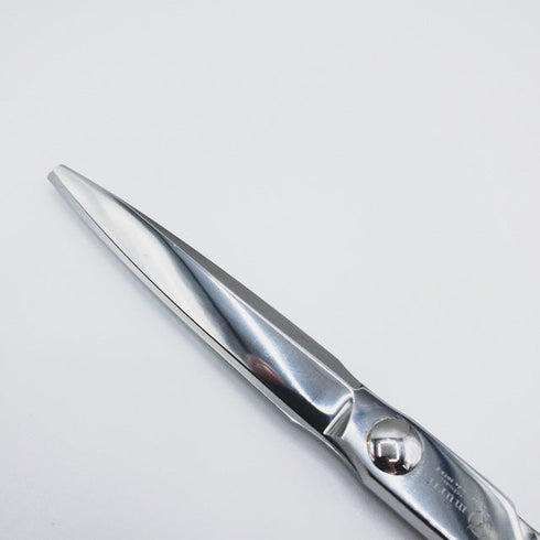 美品【murirミュリール】 leftyシザー オフセット 理容 美容ハサミ 美容師 理容師 左利き 6.5インチ 中古 sc210