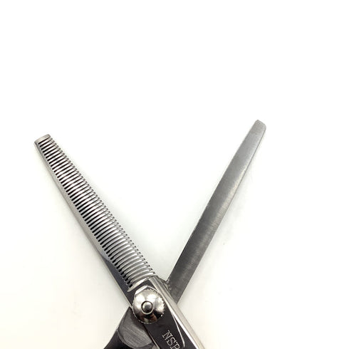 【NSP】 オフセット50目 シザー セニング 美容ハサミ すきばさみ 美容師 理容師 約30~35% 右利き 6インチ 中古 sc2106