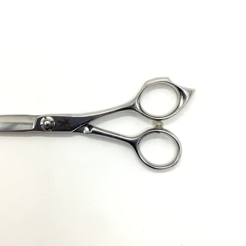 【トラックスシザーズ トラックスシザーTRACKS SCISSORS】DIA55 シザー メガネ 理容 美容ハサミ 美容師 理容師 右利き 5.5インチ 中古 sc2107