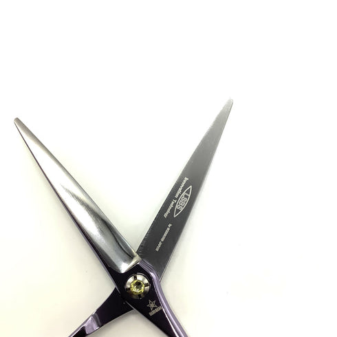 【シザーズジャパンSCISSORS JAPAN】AHR58i01N LSBS加工 シザー オフセット 理容 美容ハサミ 美容師 理容師 右利き 6インチ 中古 sc2108