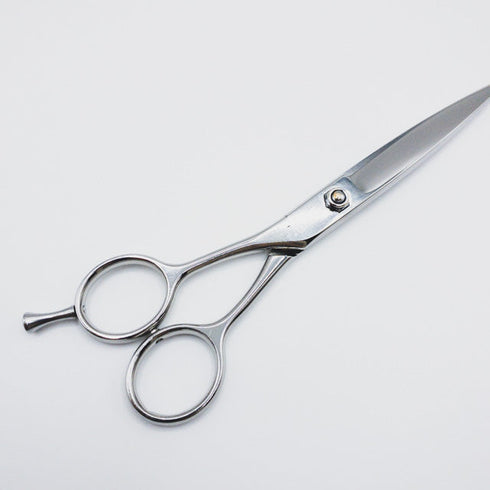 【ネットワークNETWORK】 スライド メガネ ドライカット 美容ハサミ 美容師 左利き 6インチ 中古 sc212