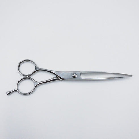 【ネットワークNETWORK】 スライド メガネ ドライカット 美容ハサミ 美容師 左利き 6インチ 中古 sc212