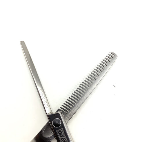 【ミズタニシザーズ ミズタニシザーMIZUTANI SCISSORS】Fit THINNING 30 オフセット シザー セニング 美容ハサミ すきばさみ 美容師 理容師 約30% 右利き 5.7インチ 中古 sc2126