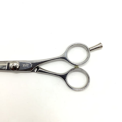 【NSP】 シザー メガネ 理容 美容ハサミ 美容師 理容師 右利き 5.7インチ 中古 sc2132