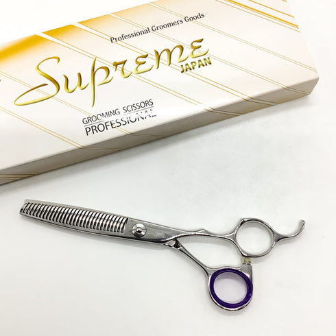 美品【SUPREMEサプリーム】DK-6303 トリミングシザー セニング オフセット 右利き トリマー ペット 6インチ 中古 sc2138