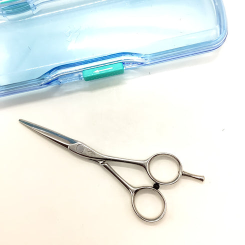 【ヒカリシザーズHIKARI光シザーHIKARI SCISSORS】5S COSMOS 107 シザー メガネ 理容 美容ハサミ 美容師 理容師 右利き 5インチ 中古 sc2139