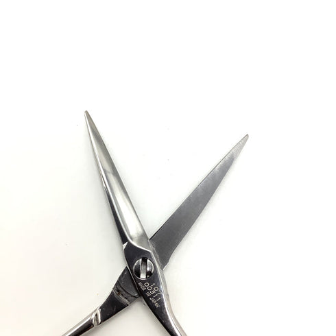 【ヒカリシザーズHIKARI光シザーHIKARI SCISSORS】5S COSMOS 107 シザー メガネ 理容 美容ハサミ 美容師 理容師 右利き 5インチ 中古 sc2139