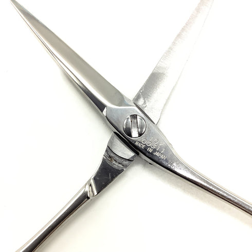 【ヒカリシザーズHIKARI光シザーHIKARI SCISSORS】5S COSMOS 107 シザー メガネ 理容 美容ハサミ 美容師 理容師 右利き 5インチ 中古 sc2139