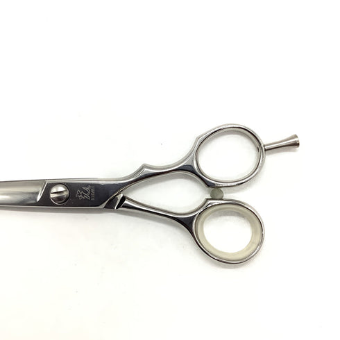【ヒカリシザーズHIKARI光シザーHIKARI SCISSORS】GENJI524 シザー メガネ 理容 美容ハサミ 美容師 理容師 右利き 5.5インチ 中古 sc2142