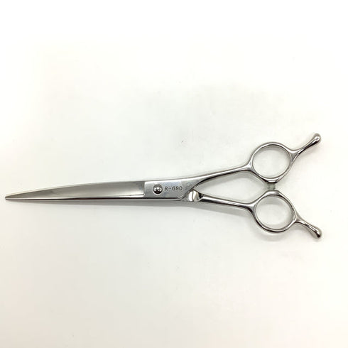 【ケリー ワンクスKERRY】R-690 カーブ トリミングシザー メガネ 右利き トリマー ペット 6.9インチ 中古 sc2144