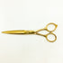 【オオカワプロシザーズ オオカワプロシザーOKAWA PRO SCISSORS】JAGⅡ SGJ60-A ゴールドコーティング シザー メガネ 理容 美容ハサミ 美容師 理容師 右利き 6インチ 中古 sc2162
