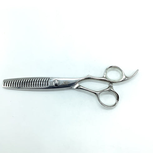 美品【BMC】シンシア流麗 REI-20FD オフセット シザー セニング 美容ハサミ すきばさみ 美容師 理容師 約15~20% 右利き 6インチ 中古 sc2173