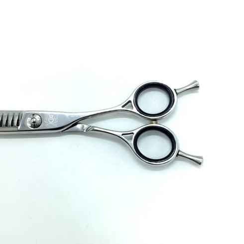 【ヘブンスシザーズ ヘヴンスシザーHEAVENS】GRADATE Gグラデート メガネ シザー セニング 美容ハサミ すきばさみ 美容師 理容師 約25% 右利き 6インチ 中古 sc2180