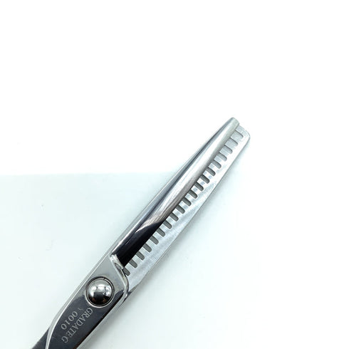 【ヘブンスシザーズ ヘヴンスシザーHEAVENS】GRADATE Gグラデート メガネ シザー セニング 美容ハサミ すきばさみ 美容師 理容師 約25% 右利き 6インチ 中古 sc2180