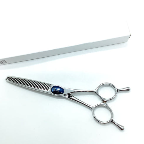 美品【ジョーウェルJOEWELL】スプリームS2T-30 メガネ シザー セニング 美容ハサミ すきばさみ 美容師 理容師 約20% 右利き 5.9インチ 中古 sc2184