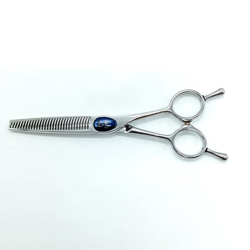 美品【ジョーウェルJOEWELL】スプリームS2T-30 メガネ シザー セニング 美容ハサミ すきばさみ 美容師 理容師 約20% 右利き 5.9インチ 中古 sc2184