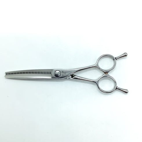 美品【ジョーウェルJOEWELL】スプリームS2T-30 メガネ シザー セニング 美容ハサミ すきばさみ 美容師 理容師 約20% 右利き 5.9インチ 中古 sc2184