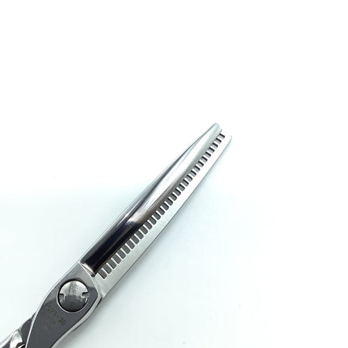 美品【ジョーウェルJOEWELL】スプリームS2T-30 メガネ シザー セニング 美容ハサミ すきばさみ 美容師 理容師 約20% 右利き 5.9インチ 中古 sc2184