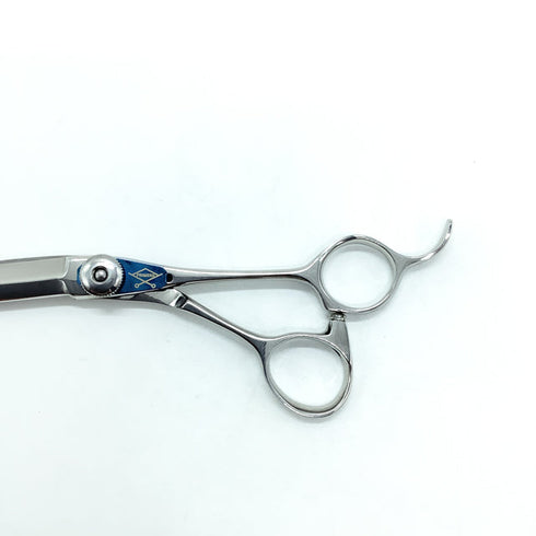 新品未使用【プリマードPRIMERD】 シザー オフセット 理容 美容ハサミ 美容師 理容師 右利き 6.5インチ 中古 sc2187