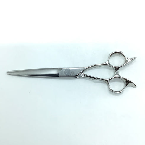【SNIPS×HIKARI光シザー】HP-1ドミノ加工 シザー メガネ 理容 美容ハサミ 美容師 理容師 右利き 6.5インチ 中古 sc2196