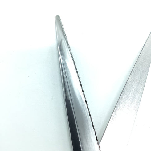 【SNIPS×HIKARI光シザー】HP-1ドミノ加工 シザー メガネ 理容 美容ハサミ 美容師 理容師 右利き 6.5インチ 中古 sc2196