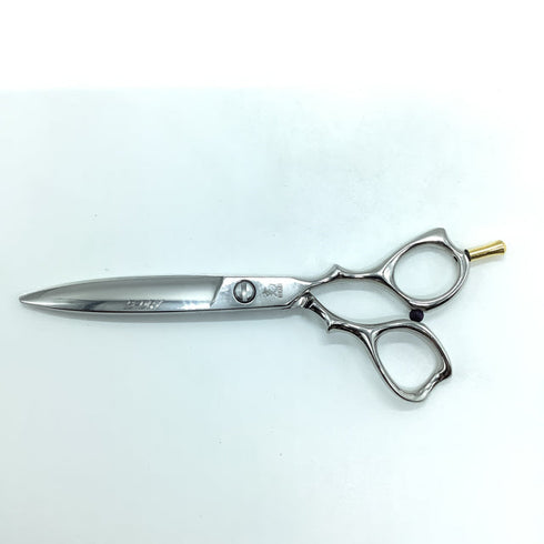 【ヒカリシザーズHIKARI光シザーHIKARI SCISSORS】B-DRY COSMOS164 ドライカット シザー オフセット 理容 美容ハサミ 美容師 理容師 右利き 6.1インチ 中古 sc2197