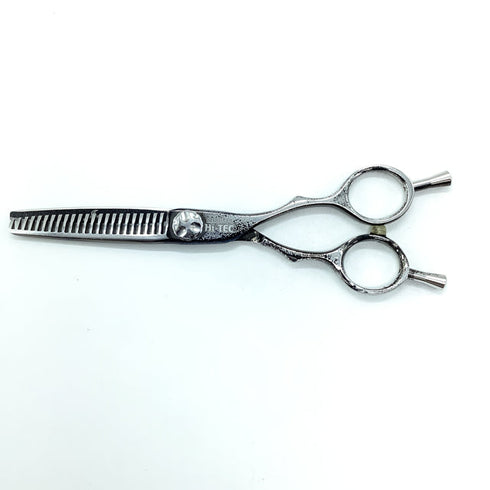 【SHEEMA Hi-TEC島理研】Swing+23Z メガネ シザー セニング 美容ハサミ すきばさみ 美容師 理容師 約10~20% 右利き 6インチ 中古 sc2204